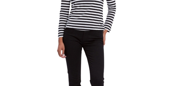 Cross Slim Fit Jeans Anya in Black ansehen