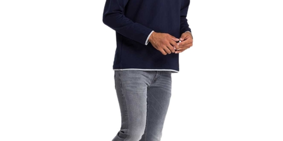 Cross Slim Fit Jeans Damien in Grey Used ansehen