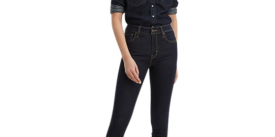 Levis High Waisted Jeans 721 High Rise Skinny in To The Nine ansehen