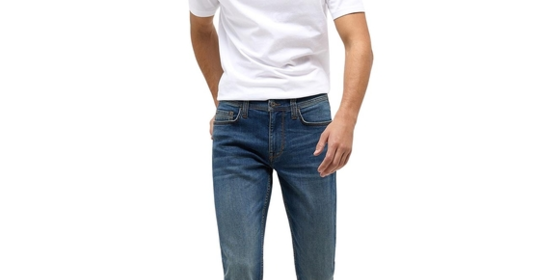 Mustang Slim Fit Jeans Vegas in Medium Dark ansehen