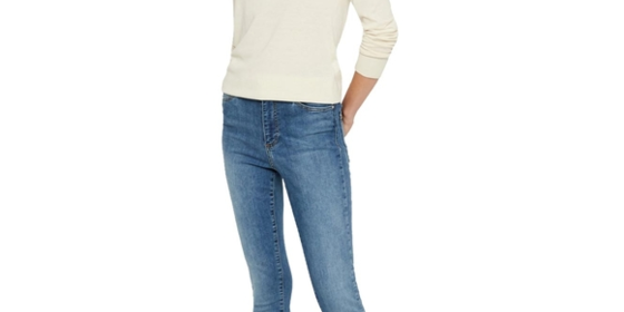 Vero Moda High Waisted Jeans Sophia in Light Blue ansehen
