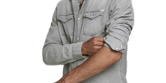 Jack & Jones Jeanshemd Heridan Shirt in Light Grey Denim ansehen