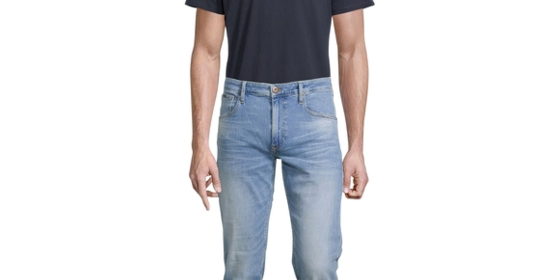 Cross Slim Fit Jeans Damien in Light Blue ansehen