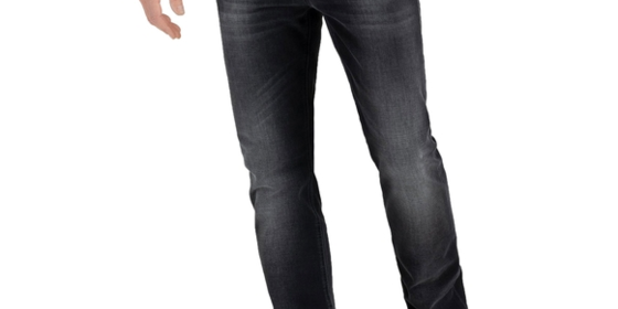 MAC Straight Jeans Arne in Authentic Black Black ansehen