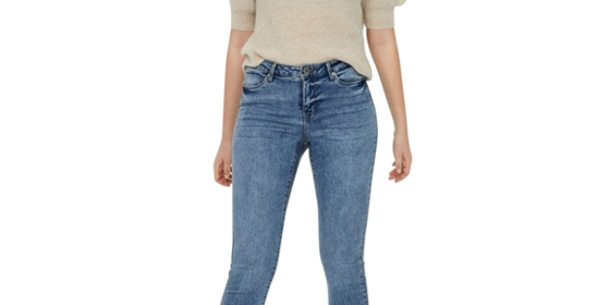 Vero Moda Ankle Jeans Tilde in Light Blue Denim ansehen