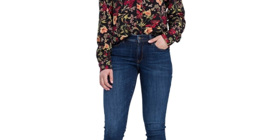 Cross Slim Fit Jeans Anya in Ocean Blue ansehen