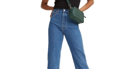 Levis 7/8 Jeans Ribcage Straight Ankle in Jazz Pop ansehen