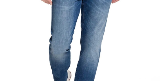 Pioneer Straight Jeans Eric in Blue Used Buffies ansehen