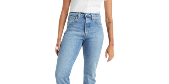Levis Mom Jeans 501 Damen in Hollow Days ansehen