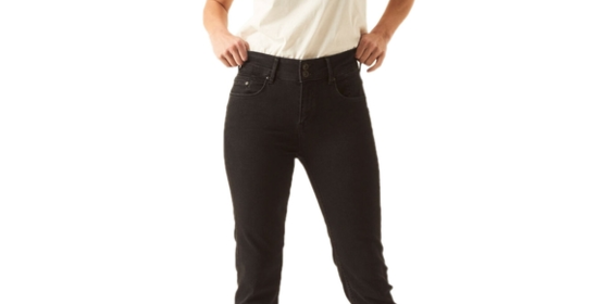 Garcia Slim Fit Jeans Caro 285 in Dark Used ansehen