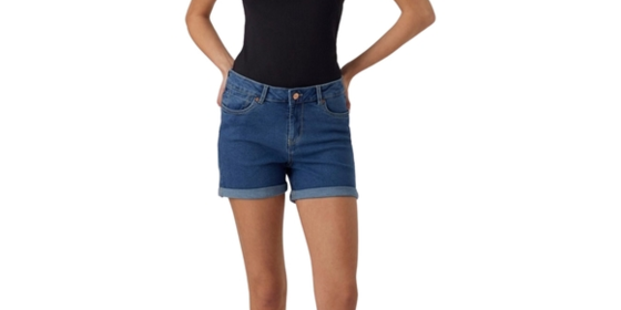 Vero Moda Jeans Shorts Luna in Medium Blue ansehen