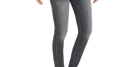 MAC Skinny Jeans Dream Skinny Chain Galloon in Ash Net Wash ansehen