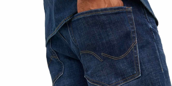 Jack & Jones Loose Fit Jeans Mike Original in Blue Denim ansehen