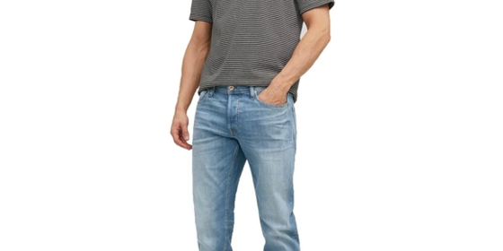 Jack & Jones Loose Fit Jeans Mike Original in Blue Denim ansehen