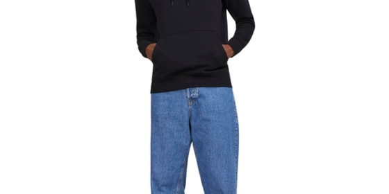 Jack & Jones Kapuzenpullover Star Basic Sweat Hood in Black ansehen