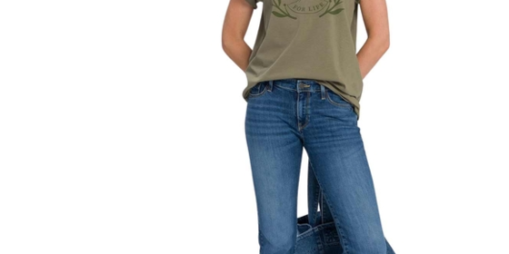Cross Bootcut Jeans Lauren in Dark Blue Used ansehen