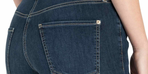 MAC Ankle Jeans Dream Chic in Authentic Dark Blue ansehen