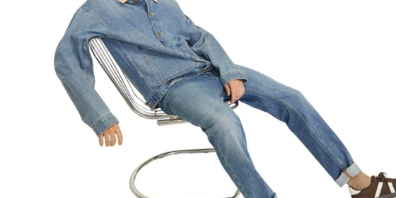 Jack & Jones Clark Original Jeans in Vintage-Blau ansehen