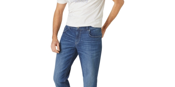 Paddocks Tapered Jeans Ben in Medium Blue Stone Used Moustache ansehen