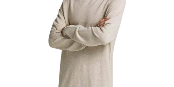 Jack & Jones Strickpullover Hill Knit Crew Neck in Oatmeal Melange ansehen
