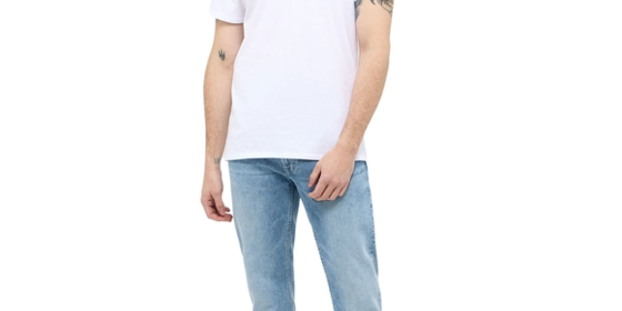 Mustang T-Shirt Amado 2-Pack in White ansehen