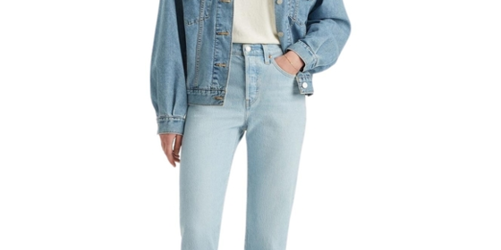 Levis Ankle Jeans 501 Crop in Wow Me Over ansehen