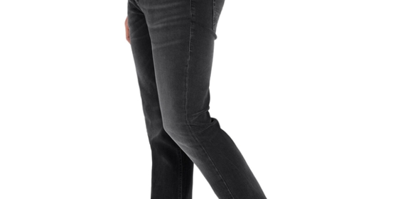 MAC Tapered Jeans Arne Pipe in Black Black Authentic Used ansehen