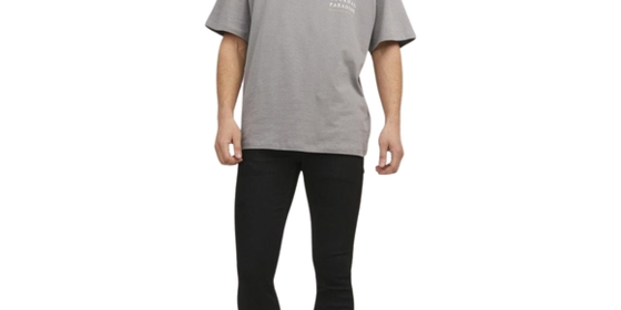 Jack & Jones Skinny Jeans Liam in Black Denim ansehen