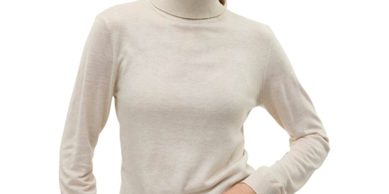 Vero Moda Rollkragenpullover Iris Rollneck in Birch W. MELANGE ansehen