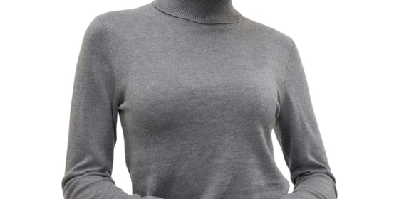 Vero Moda Rollkragenpullover Iris Rollneck in Medium Grey Melange ansehen