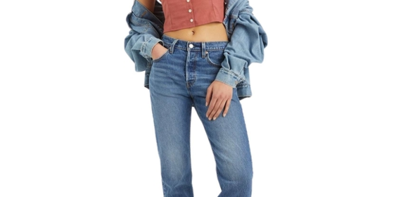 Levis Ankle Jeans 501 Crop in Erin Cant Wait ansehen