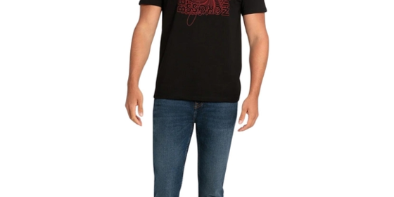 Cross Bootcut Jeans Colin in Dark Blue ansehen