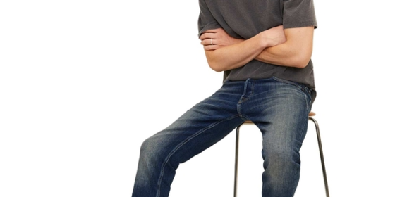 Jack & Jones Tapered Jeans Mike Original in Blue Denim ansehen