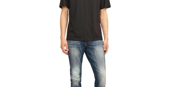 Jack & Jones Slim Fit Jeans Glenn Fox in Blue Denim ansehen