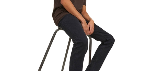 Jack & Jones Slim Fit Jeans Glenn Original in Black Denim ansehen