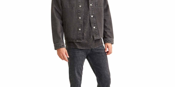 Jack & Jones Loose Fit Jeans Chris Classic in Black Denim ansehen