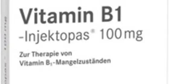VITAMIN B1 Injektopas 100 mg Injektionslösung ansehen