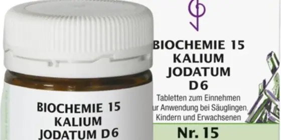 BIOCHEMIE 15 Kalium jodatum D 6 Tabletten ansehen