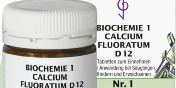 BIOCHEMIE 1 Calcium fluoratum D 12 Tabletten ansehen