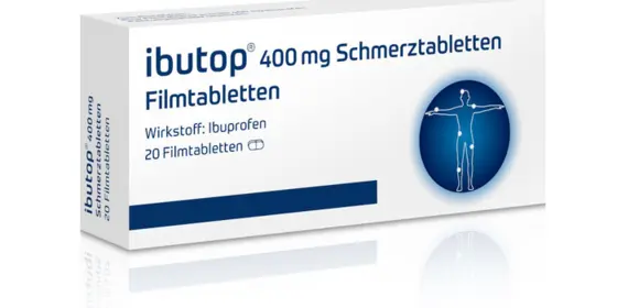 ibutop 400 mg bei Kopfschmerzen, Zahnschmerzen, Regelschmerzen und Fieber ansehen