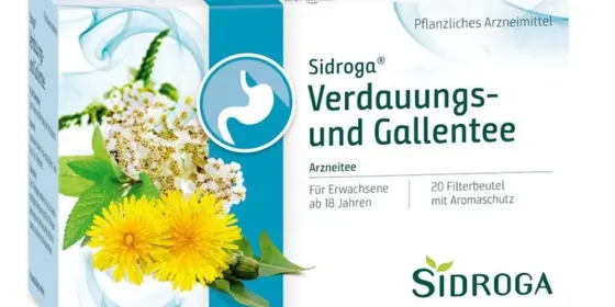 SIDROGA Verdauungs- und Gallentee Filterbeutel ansehen