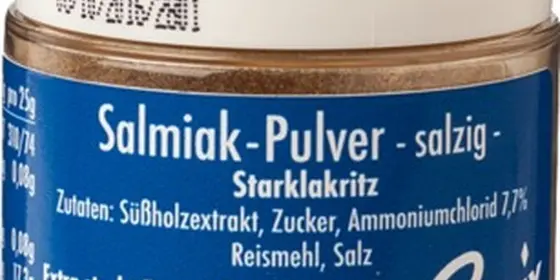 Salmix Salmiakpulver Salzig ansehen