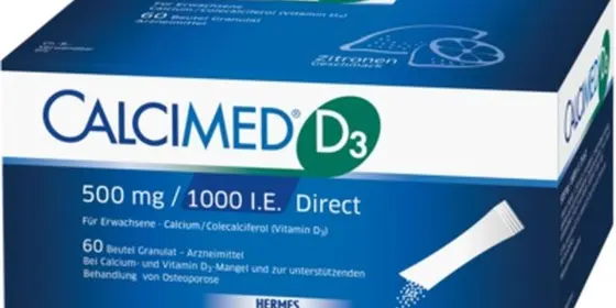 Calcimed D3 500mg/1000 I.E. Direct ansehen