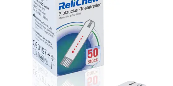 RELICHEK Blutzucker-Teststreifen ansehen