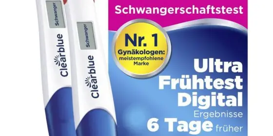Clearblue Schwangerschaftstest ULTRA FRÜHTEST DIGITAL 2er ansehen