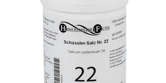 HOMOEOPATHIEFUCHS Schüssler-Salz Nummer 22 Calcium carbonicum D6 Biochemie ansehen