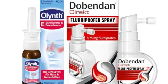 Vorteilsset  - Olynth 1% Nasenspray + Dobendan direkt Flurbiprofen Spray Set 1 Sparset ansehen