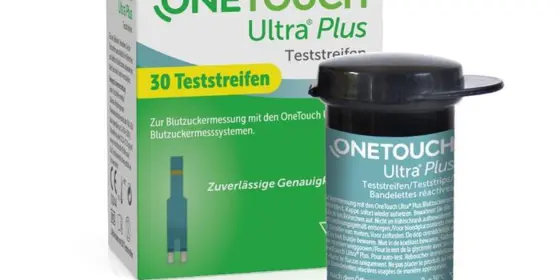 OneTouch Ultra Plus Blutzuckerteststreifen ansehen