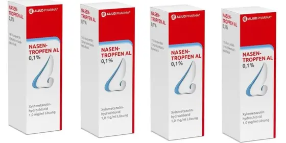 Nasentropfen AL Erwachsene 0,1% 4er Set 4X10 ml Lösung ansehen