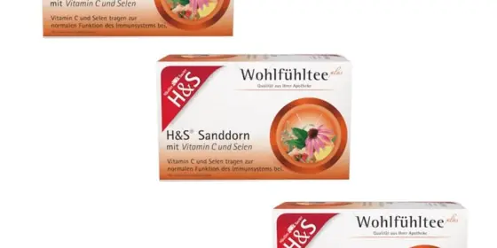 H&amp;S Wohlfühltee Sanddorn mit Vitamin C und Selen 3er Set 3X20X2,5 g Filterbeutel ansehen